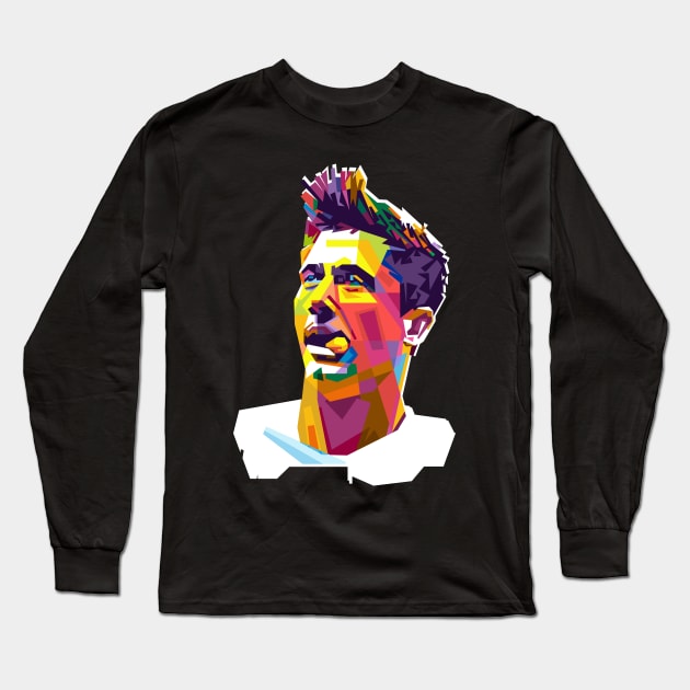 LEWANDOWSKI Long Sleeve T-Shirt by Vector Baturaja